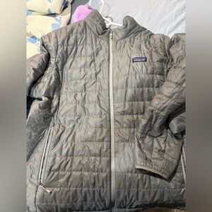 Patagonia Silver Quilted Jacket